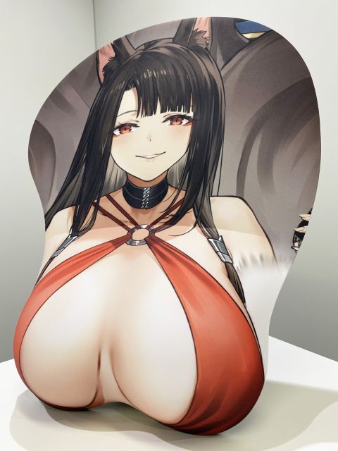 Azure Lane Akagi and Kaga's are too erotic life-size boob mouse pad 10