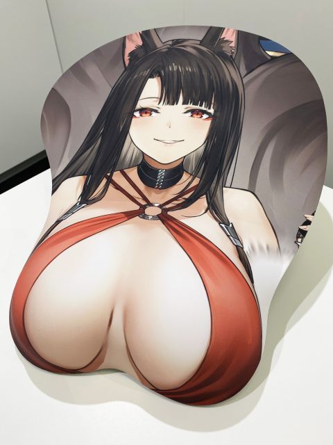 Azure Lane Akagi and Kaga's are too erotic life-size boob mouse pad 12