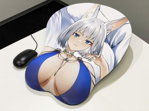 Azure Lane Akagi and Kaga's are too erotic life-size boob mouse pad 19