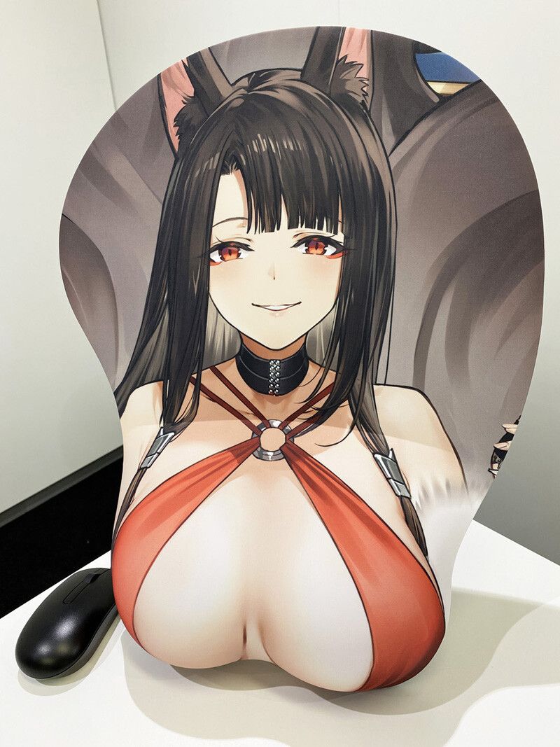 Azure Lane Akagi and Kaga's are too erotic life-size boob mouse pad 4