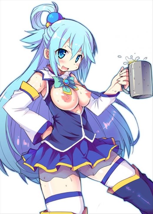 [In this wonderful world, blessings! : Cute image of Aqua. 9