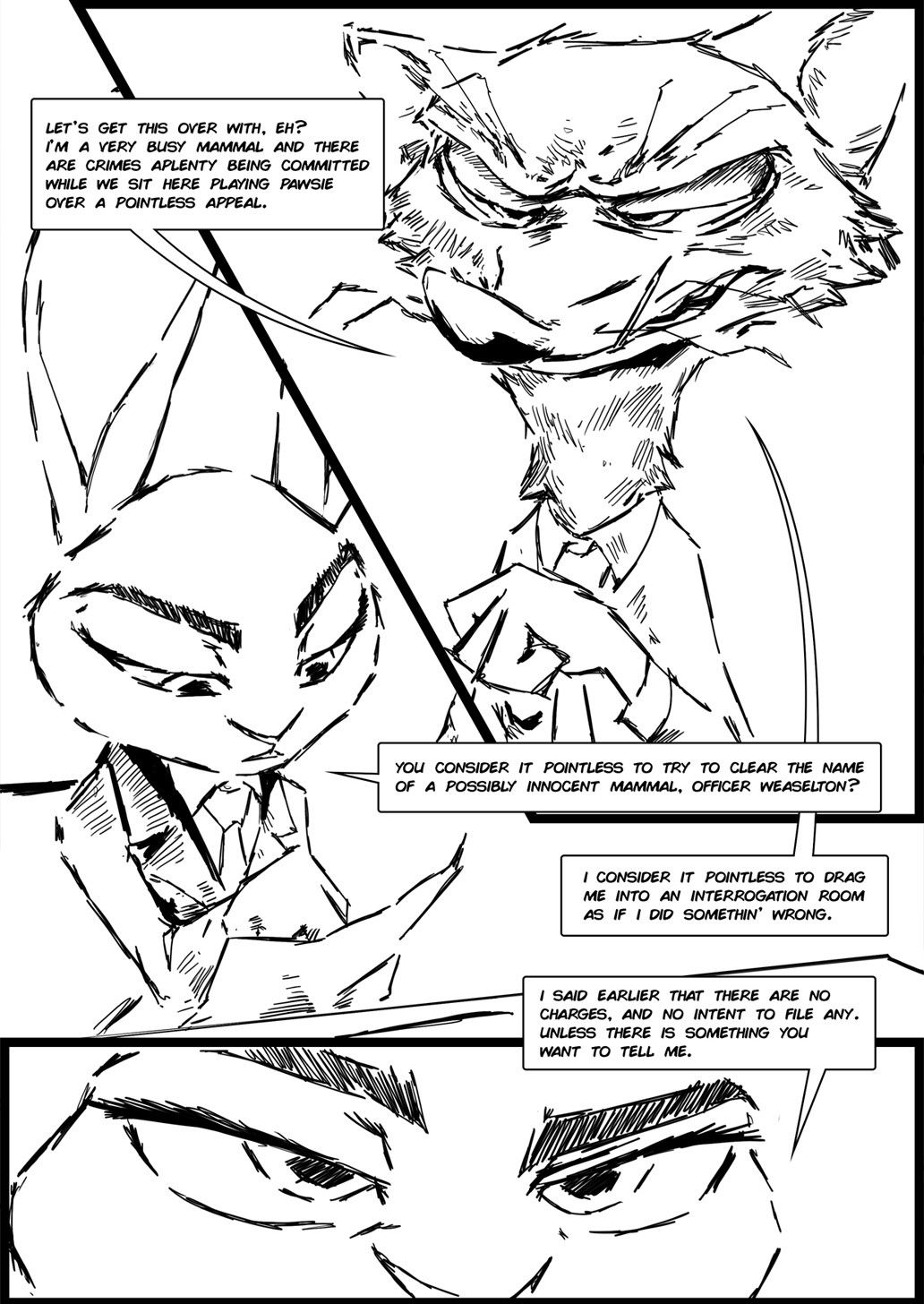 [Thewyvernsweaver/Kulkum/FoxxJ] Zootopia Sunderance (Zootopia) Ongoing UPDATED 189