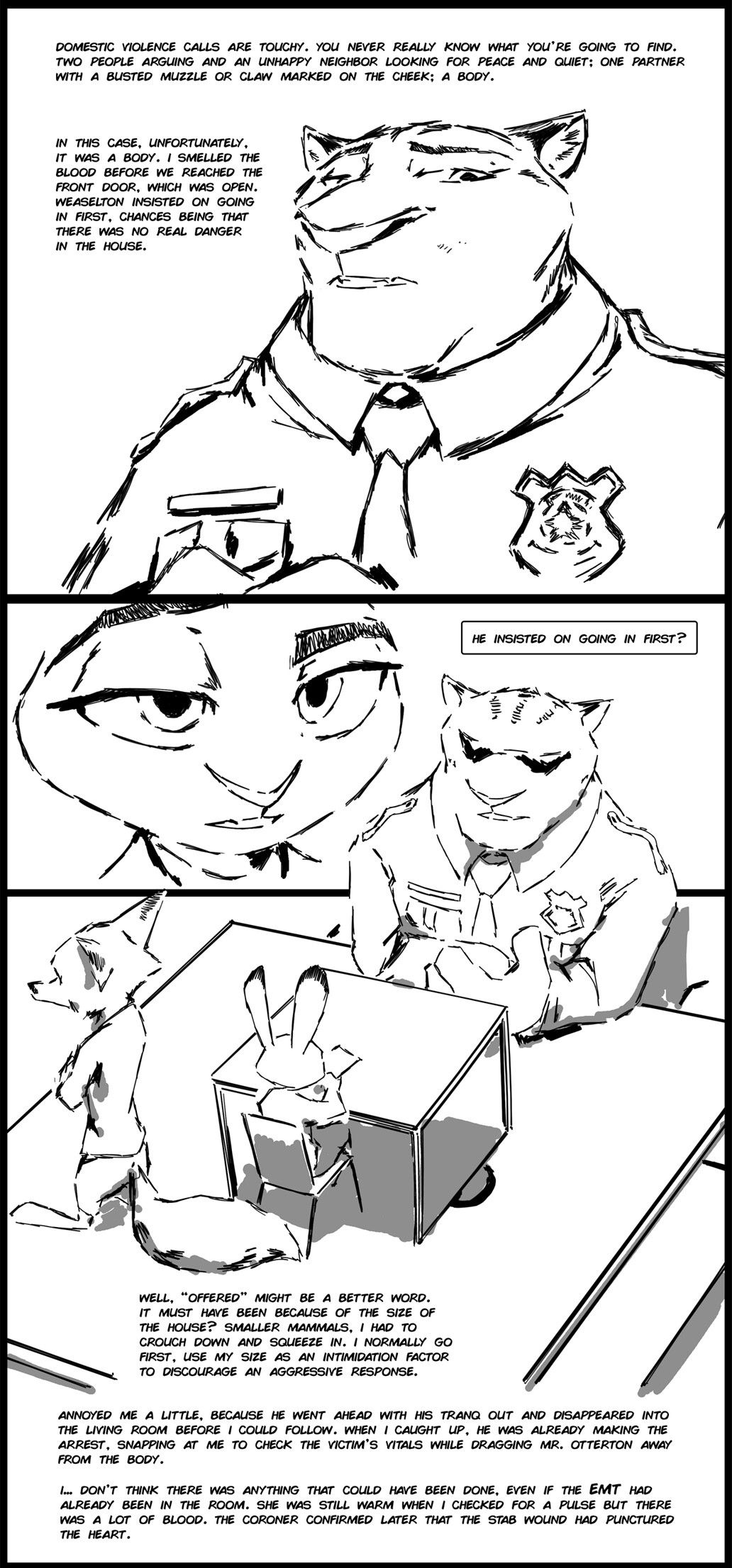 [Thewyvernsweaver/Kulkum/FoxxJ] Zootopia Sunderance (Zootopia) Ongoing UPDATED 194