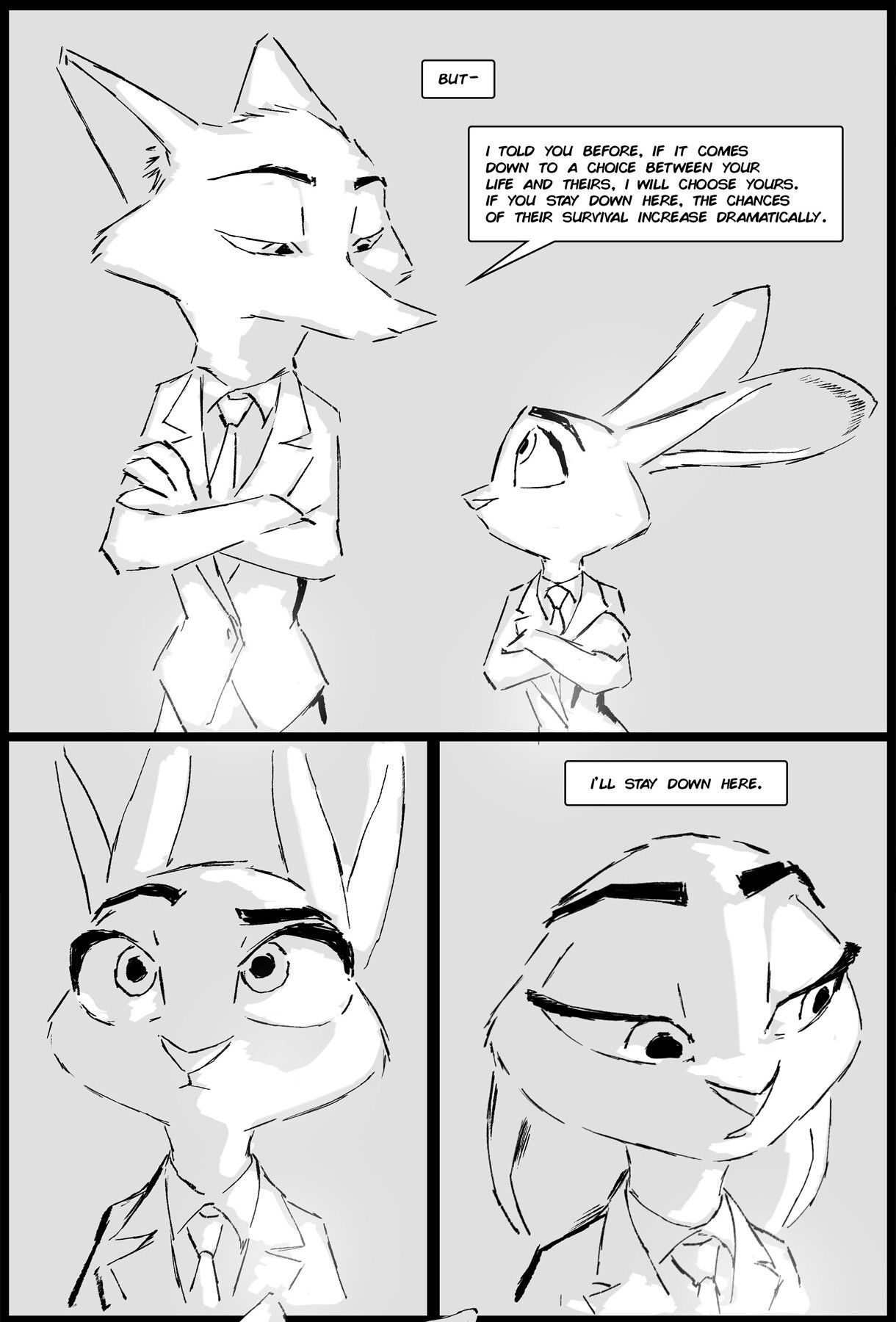 [Thewyvernsweaver/Kulkum/FoxxJ] Zootopia Sunderance (Zootopia) Ongoing UPDATED 254