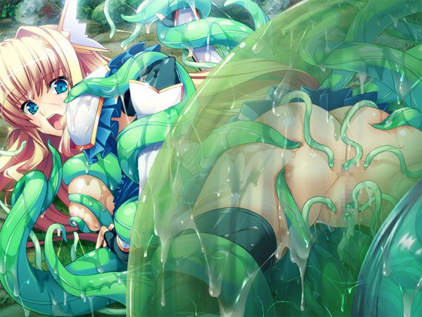 Monsters RAID-army of demons attacks the noble Princess Knight-the CG 1