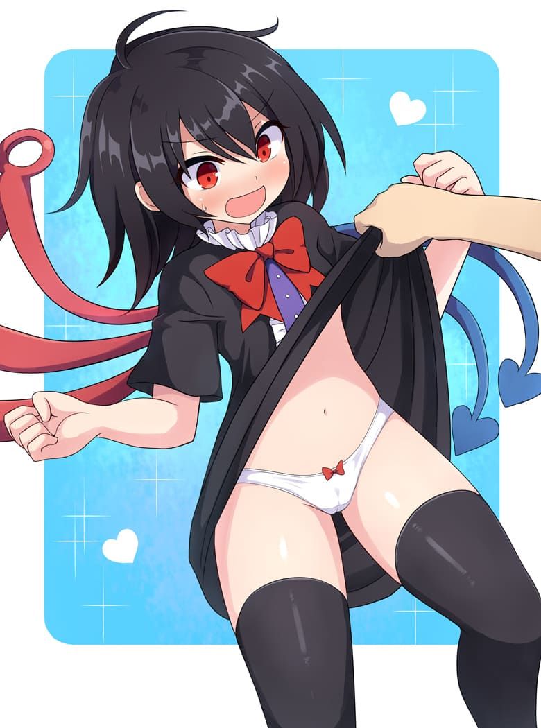 【Feudal Beast Nue-chan】Secondary erotic image of the unidentified but cute black-haired loli girl Feudal Beast Nue-chan of the Touhou Project 10