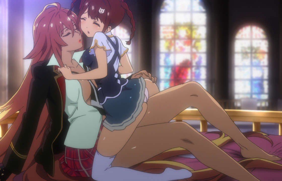 Anime Valkyrie drive Mermaid you out breasts too erotic scene cut by the creators! 1