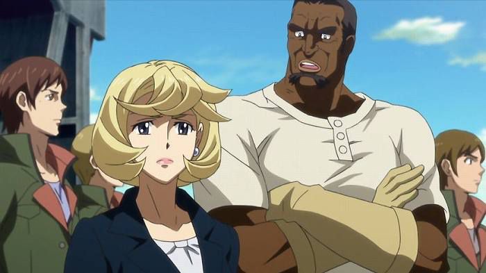 [Mobile Suit Gundam iron Chancellor's or fences] Episode 22 "still 還れない"-with comments 69