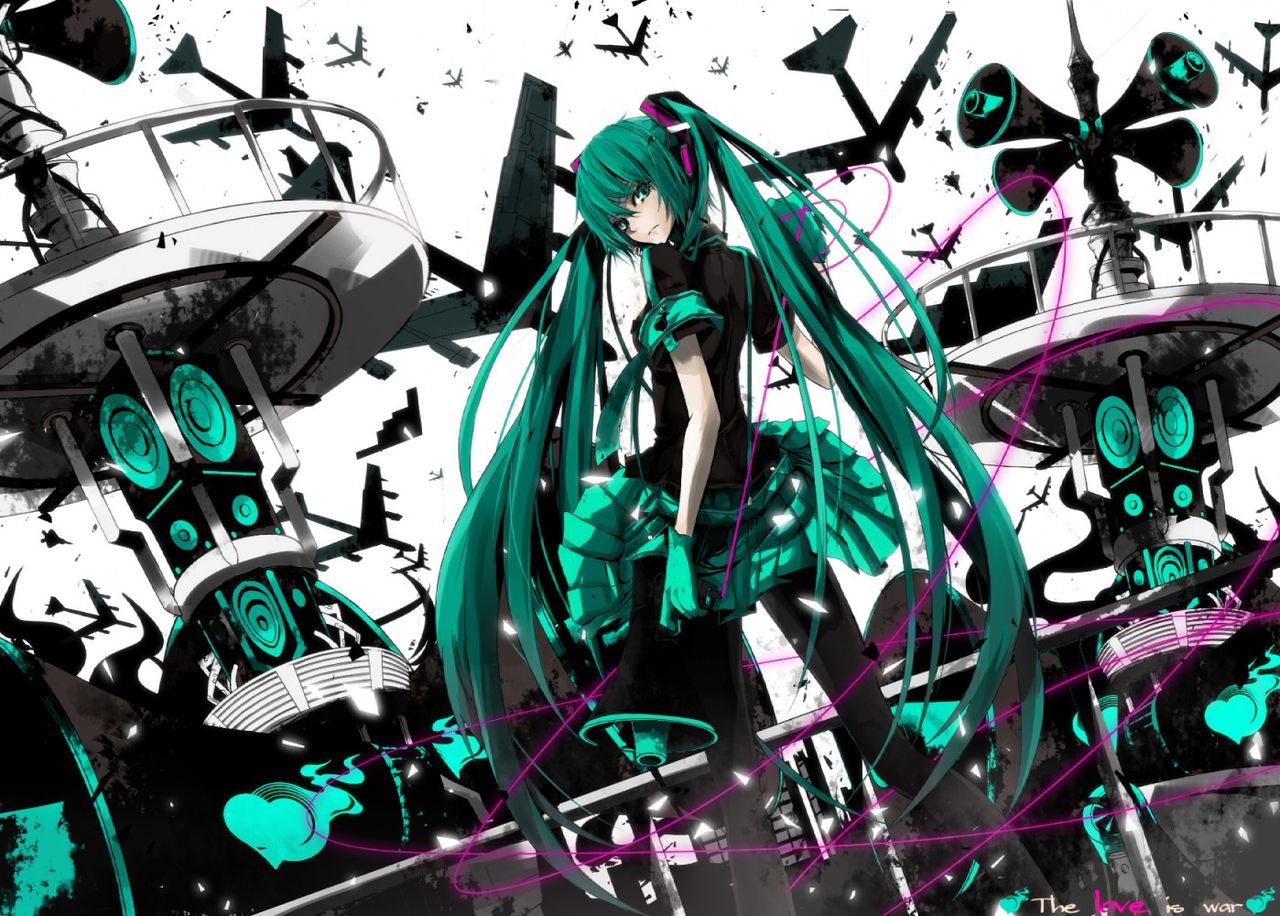 50 illustrations of hatsune miku 27