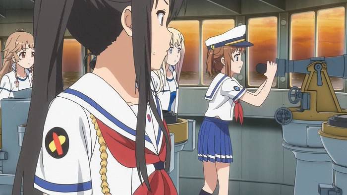 [High school fleet (Yes pretend): Episode 5 "Musashi in a pinch! '-With comments 108