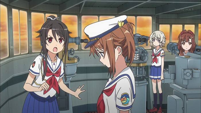 [High school fleet (Yes pretend): Episode 5 "Musashi in a pinch! '-With comments 110