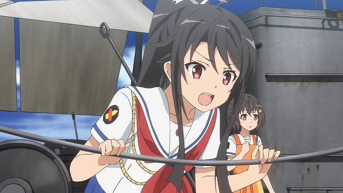 [High school fleet (Yes pretend): Episode 5 "Musashi in a pinch! '-With comments 12