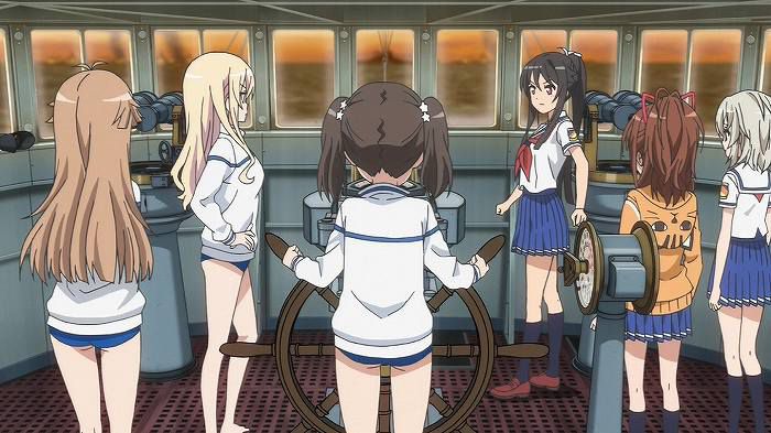 [High school fleet (Yes pretend): Episode 5 "Musashi in a pinch! '-With comments 121