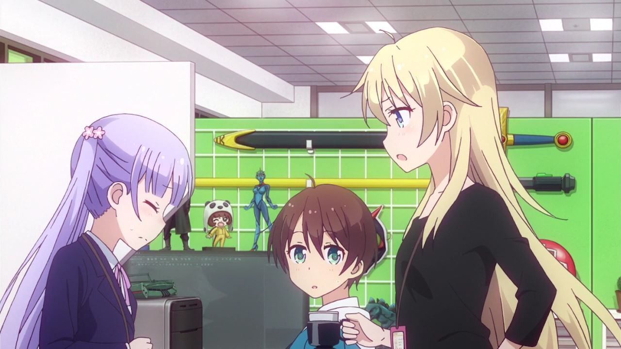 NEW GAME! Episode 3 What happens if you're late? 53