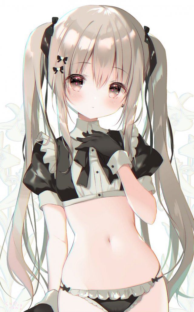 I collected erotic images of maids 10