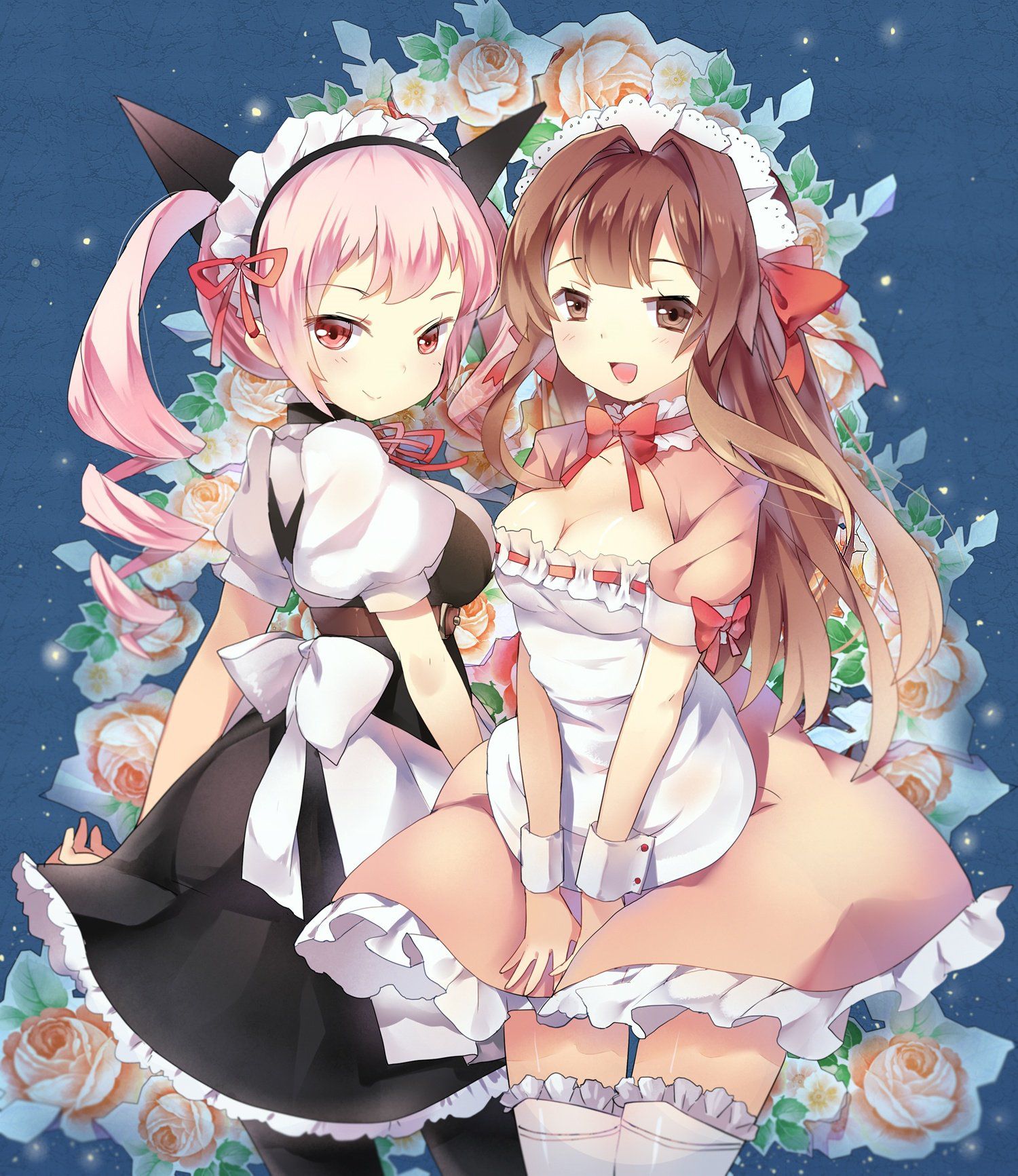 I collected erotic images of maids 13