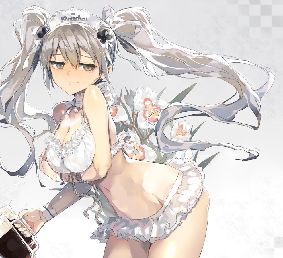 I collected erotic images of maids 3