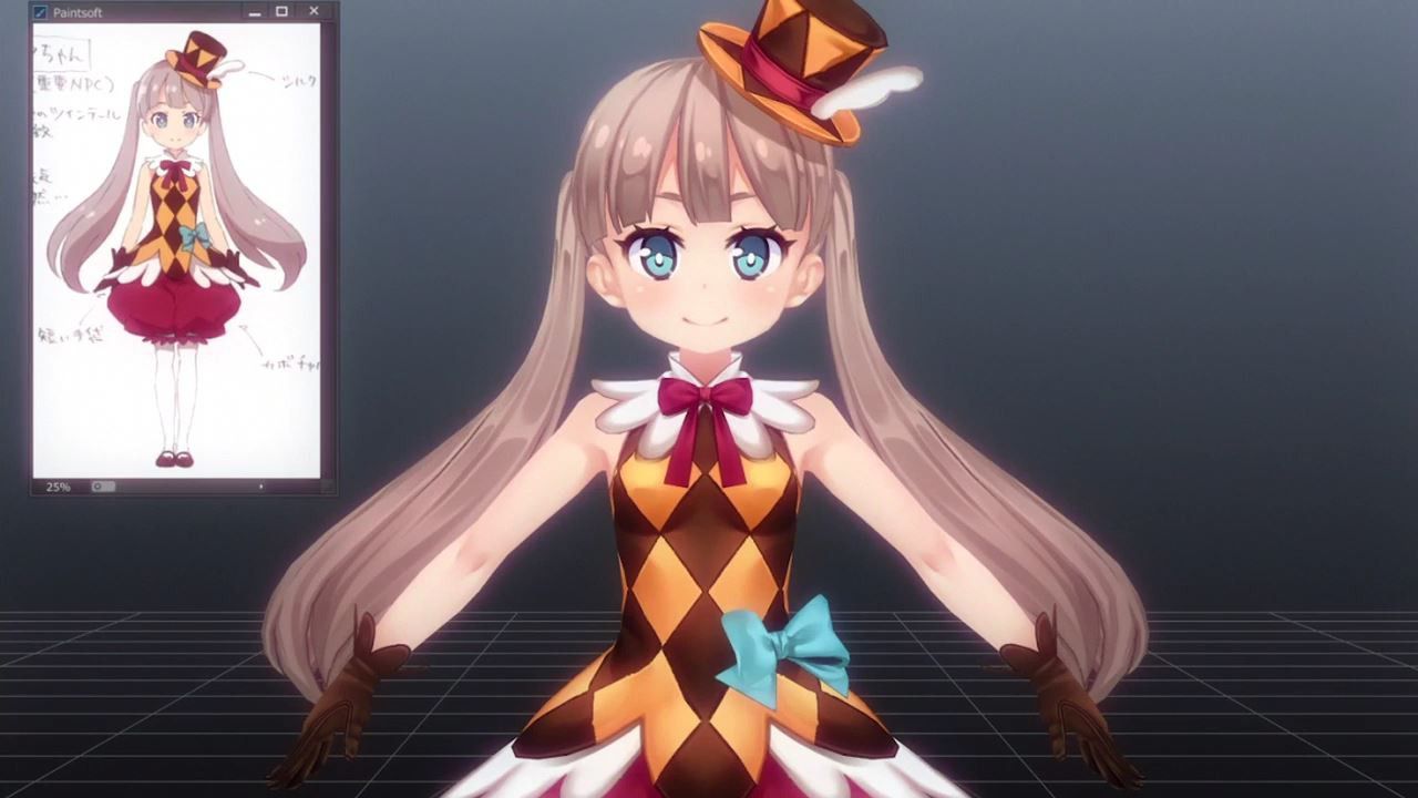 NEW GAME! episode 7 "new education firm please. 10