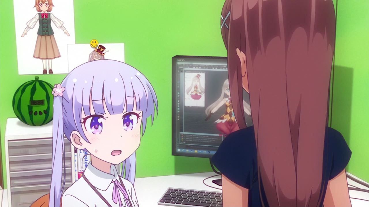 NEW GAME! episode 7 "new education firm please. 17