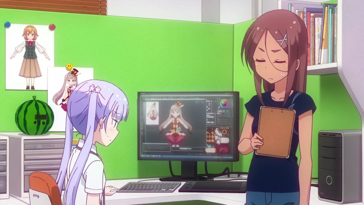 NEW GAME! episode 7 "new education firm please. 20