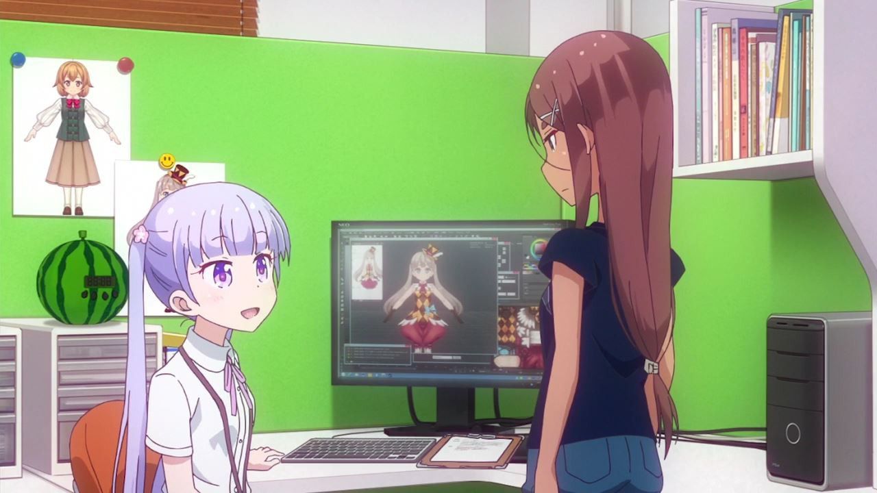 NEW GAME! episode 7 "new education firm please. 21