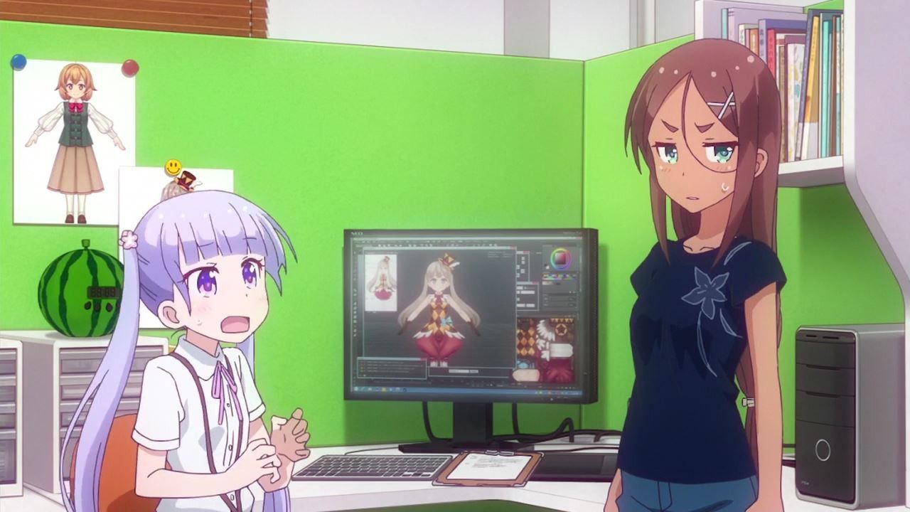 NEW GAME! episode 7 "new education firm please. 22