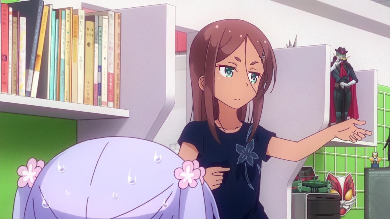 NEW GAME! episode 7 "new education firm please. 84
