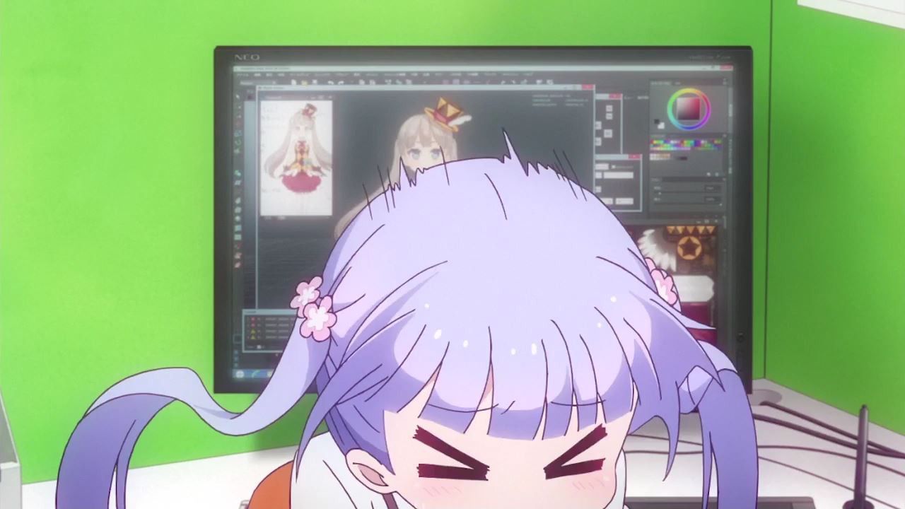 NEW GAME! episode 7 "new education firm please. 9