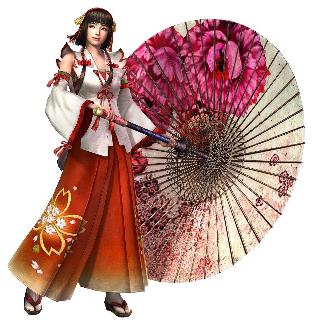 Samurai Warriors 3 character images 10