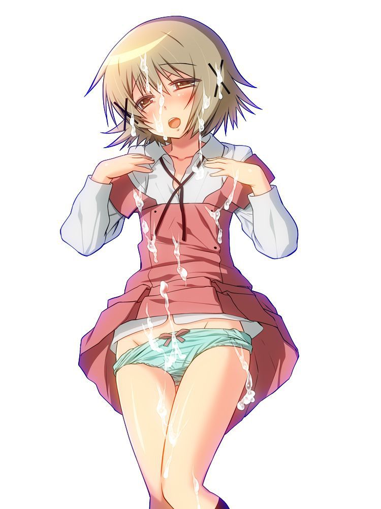 Love the secondary erotic images of the hidamari sketches. 11