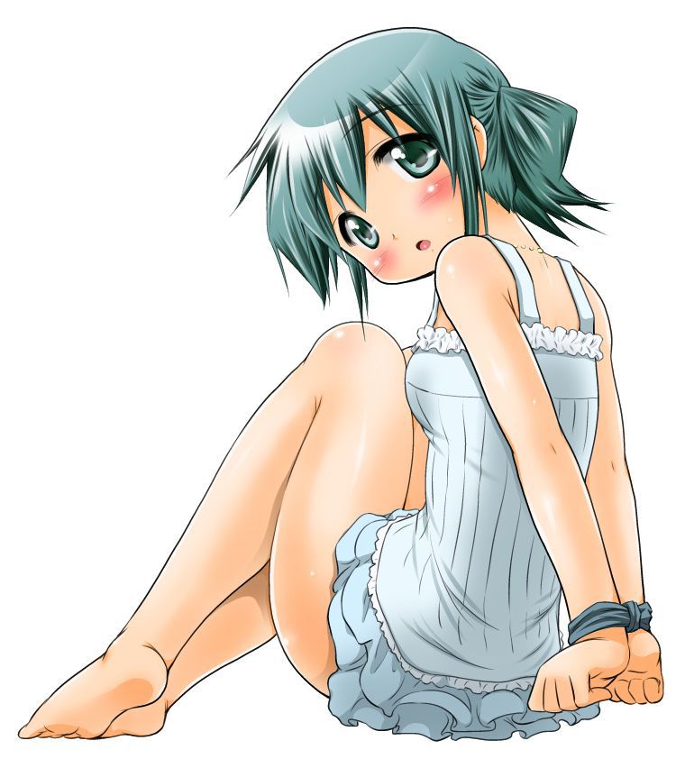 Love the secondary erotic images of the hidamari sketches. 15