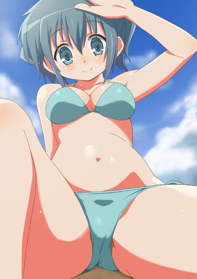 Love the secondary erotic images of the hidamari sketches. 20