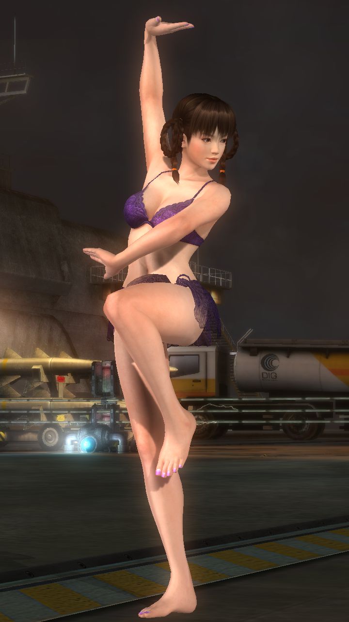 DOA5U Lei (purple bikini) to Shigaraki cleansing with ryona 1