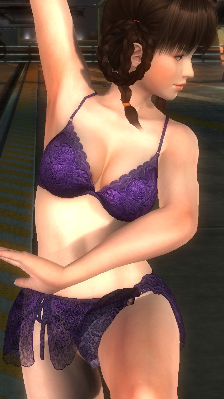 DOA5U Lei (purple bikini) to Shigaraki cleansing with ryona 2