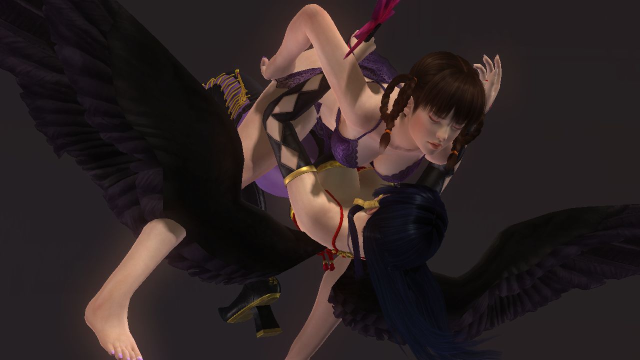 DOA5U Lei (purple bikini) to Shigaraki cleansing with ryona 7