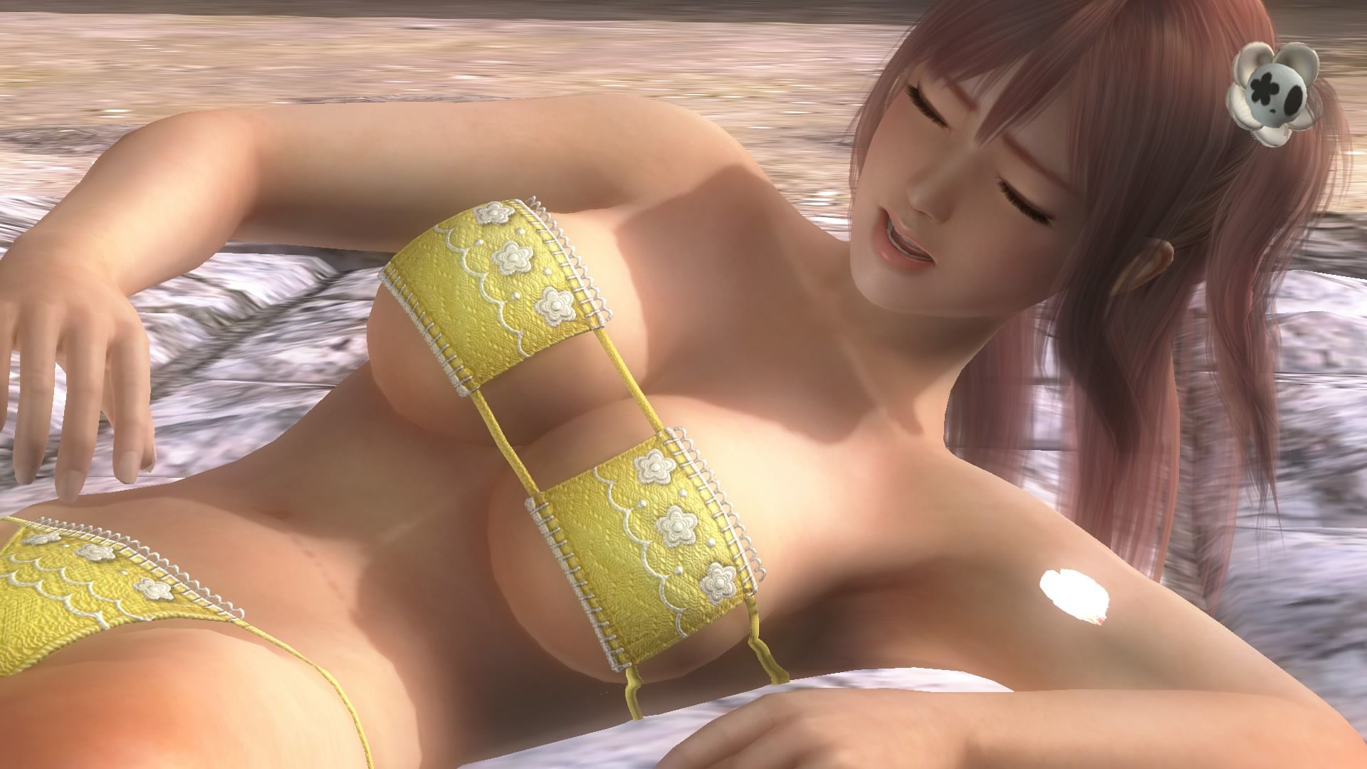 Dim DOA5LR (soft or sexy COS) to ryona at Lotus early summer rain 35