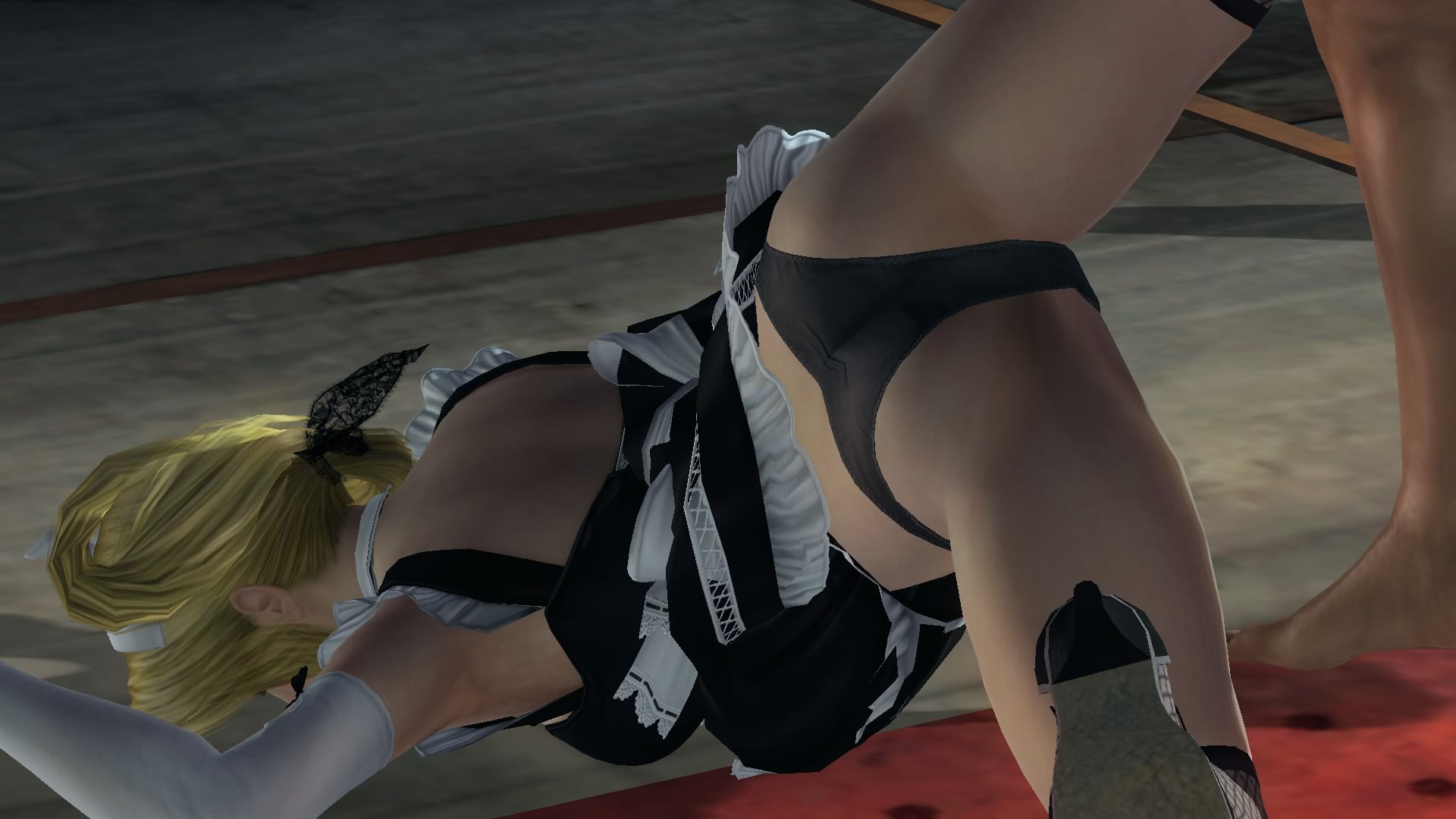 DOA5LR Elena (madcow) hard back Achilles congratulations ryona 33