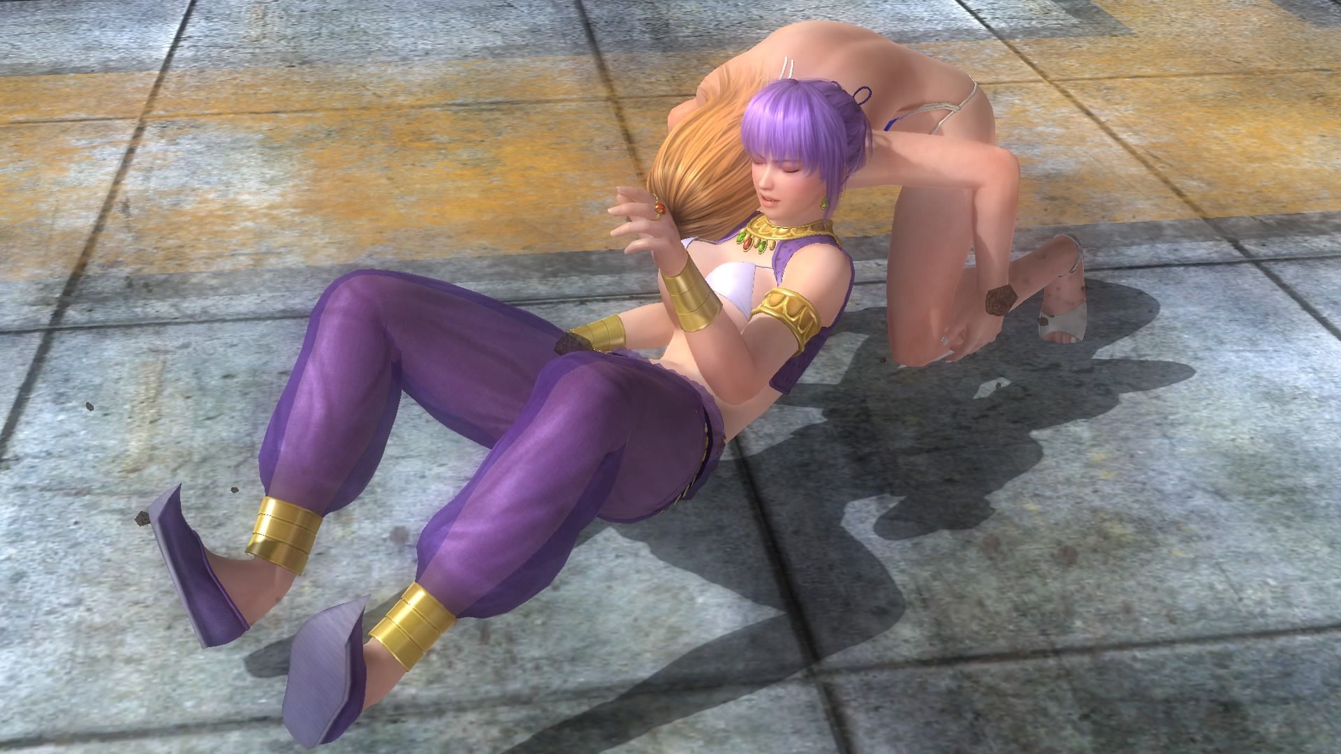 Ayane DOA5LR (Special Designer Award KOs) to Tagme throwing Mila with Tina ryona. 20