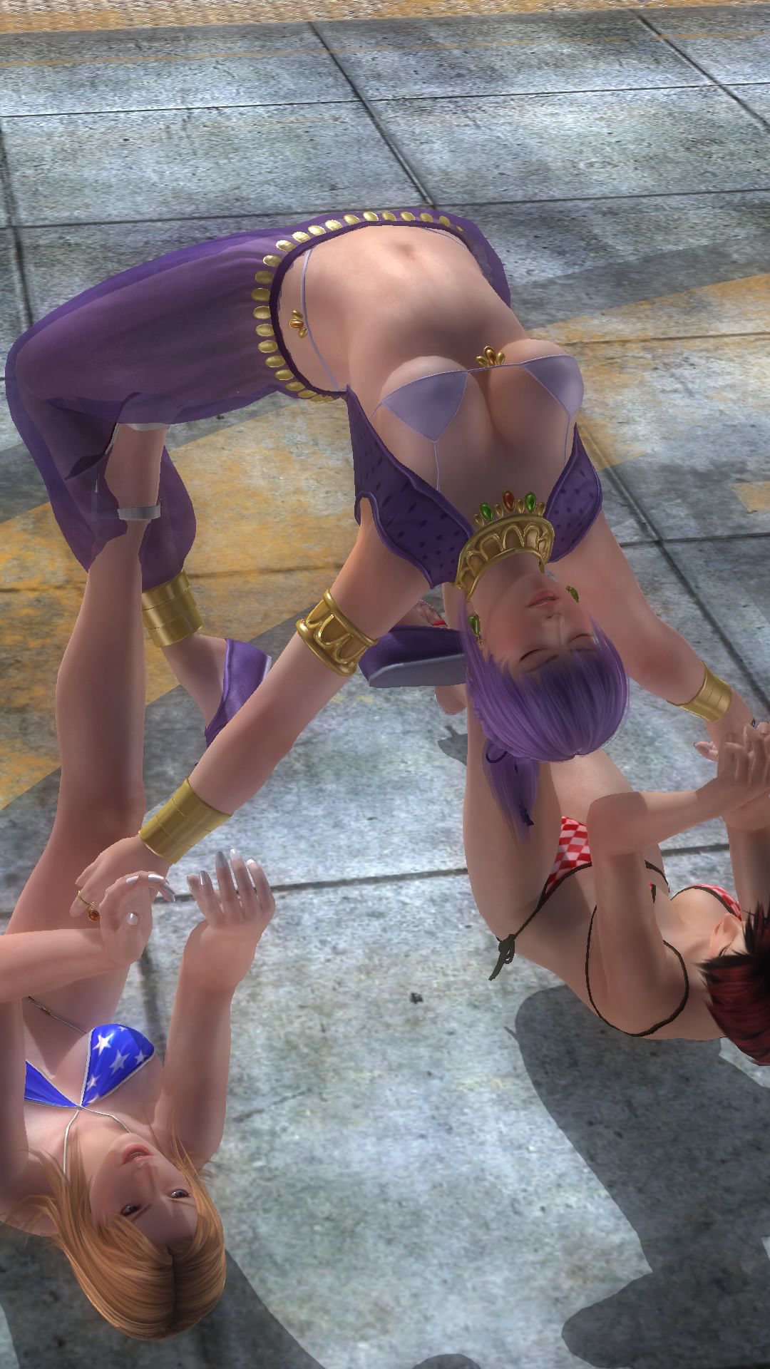 Ayane DOA5LR (Special Designer Award KOs) to Tagme throwing Mila with Tina ryona. 31