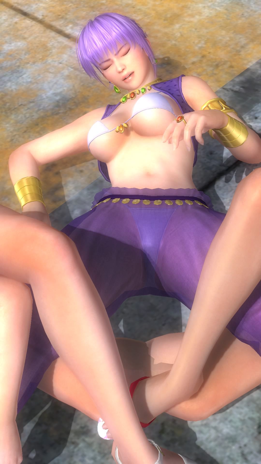 Ayane DOA5LR (Special Designer Award KOs) to Tagme throwing Mila with Tina ryona. 5