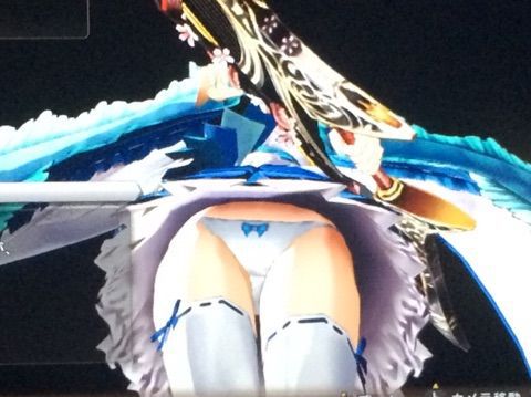 "Shining resonance' girls panties exposed! Seen from below without camera restriction free! 8