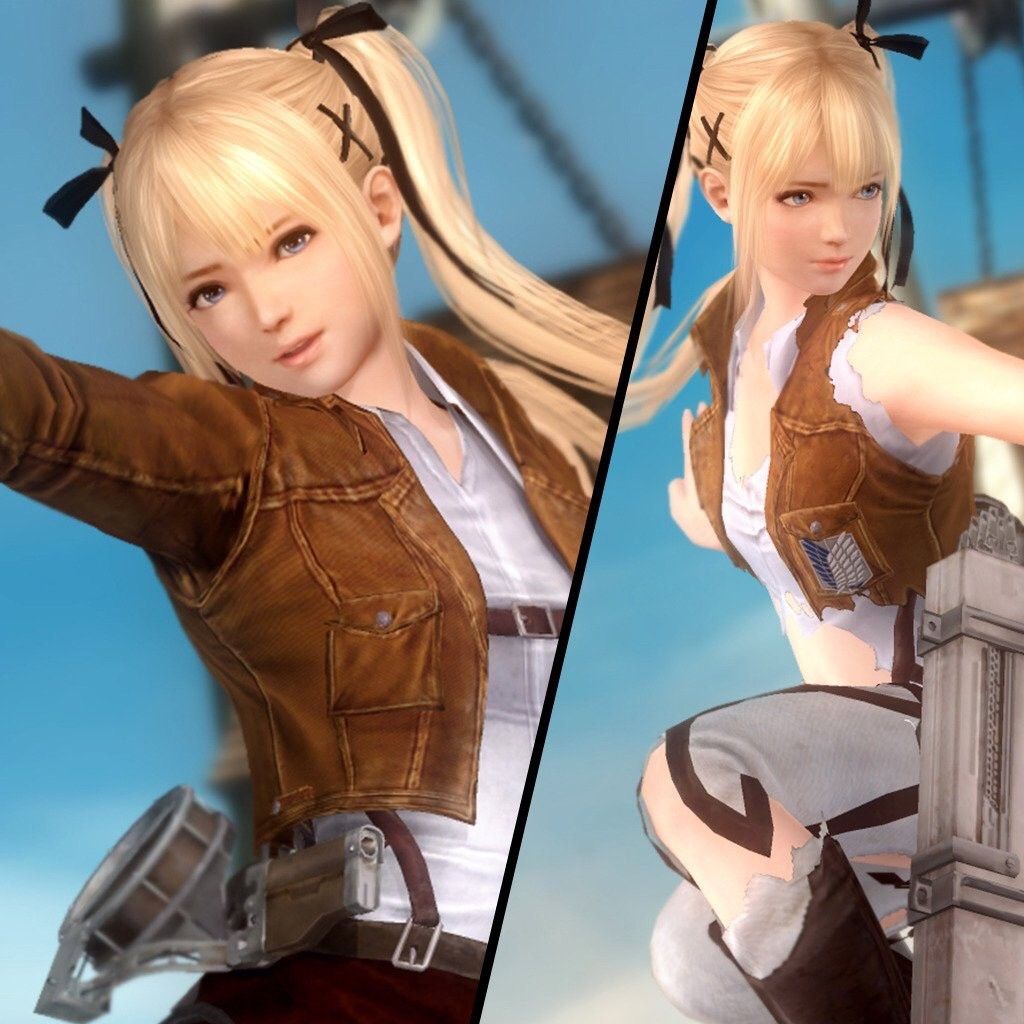 Today, the DOA5LR x giant collaboration costumes & new stage of troops 'ATTACK ON TITAN"launched 3