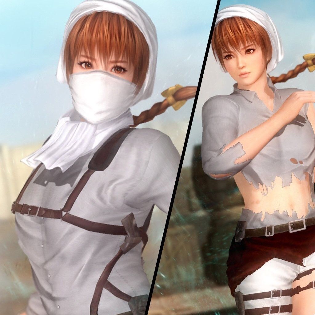 Today, the DOA5LR x giant collaboration costumes & new stage of troops 'ATTACK ON TITAN"launched 4