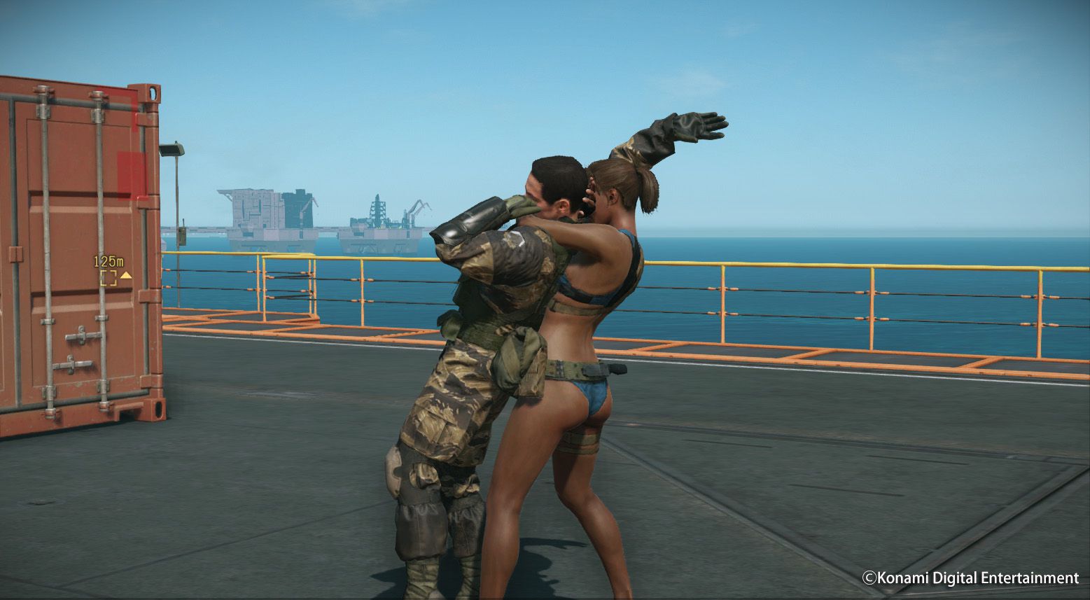 Elo, Metal Gear Solid V female characters be added bathing costumes! That dress guards too! 5