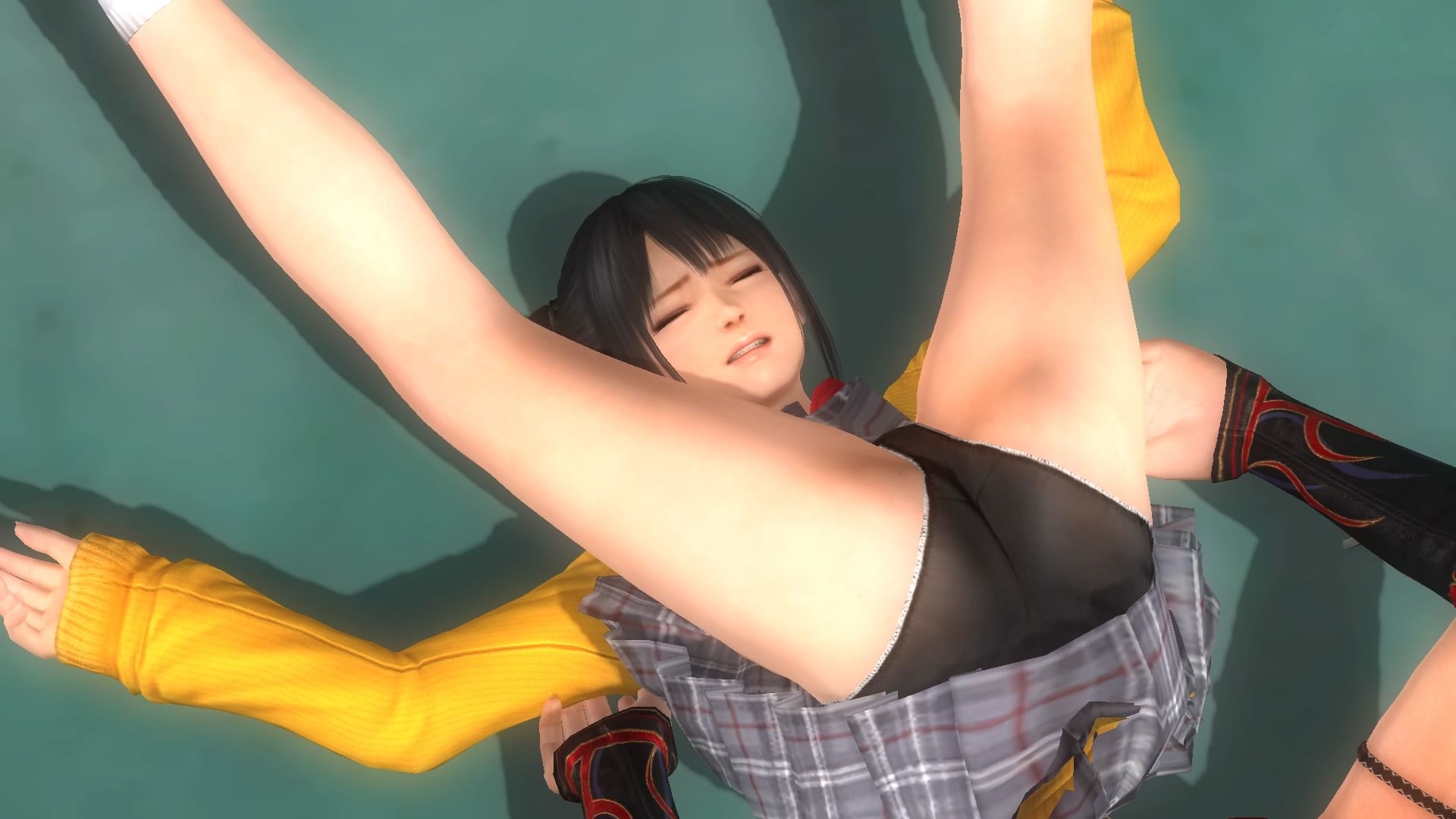 Many dressed in the DOA5LR Marie-Rose, in the Dragon suplex ryona 18