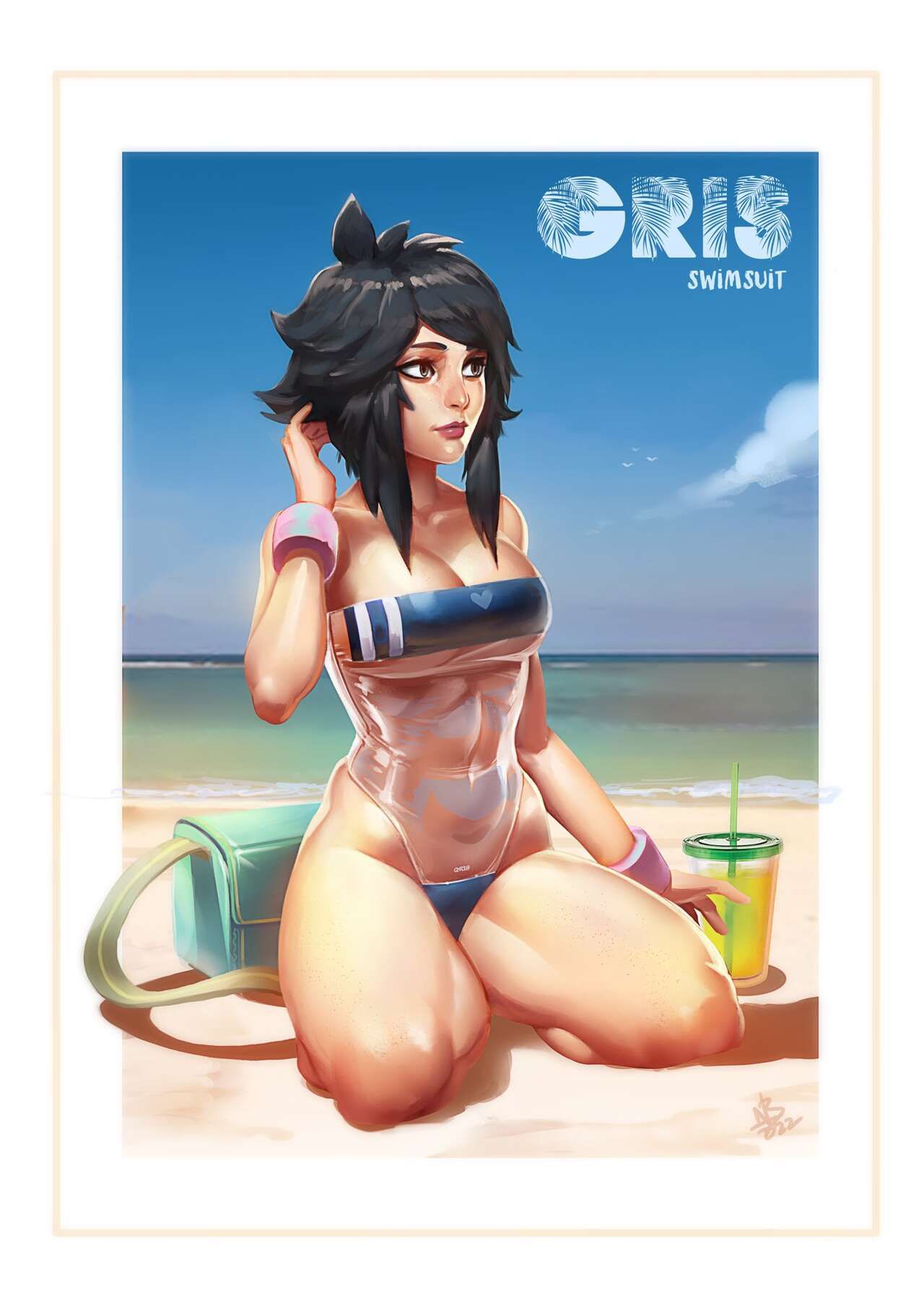 [various] #GrisSwimsuit - by VERTIGRIS (OC/various) 1408