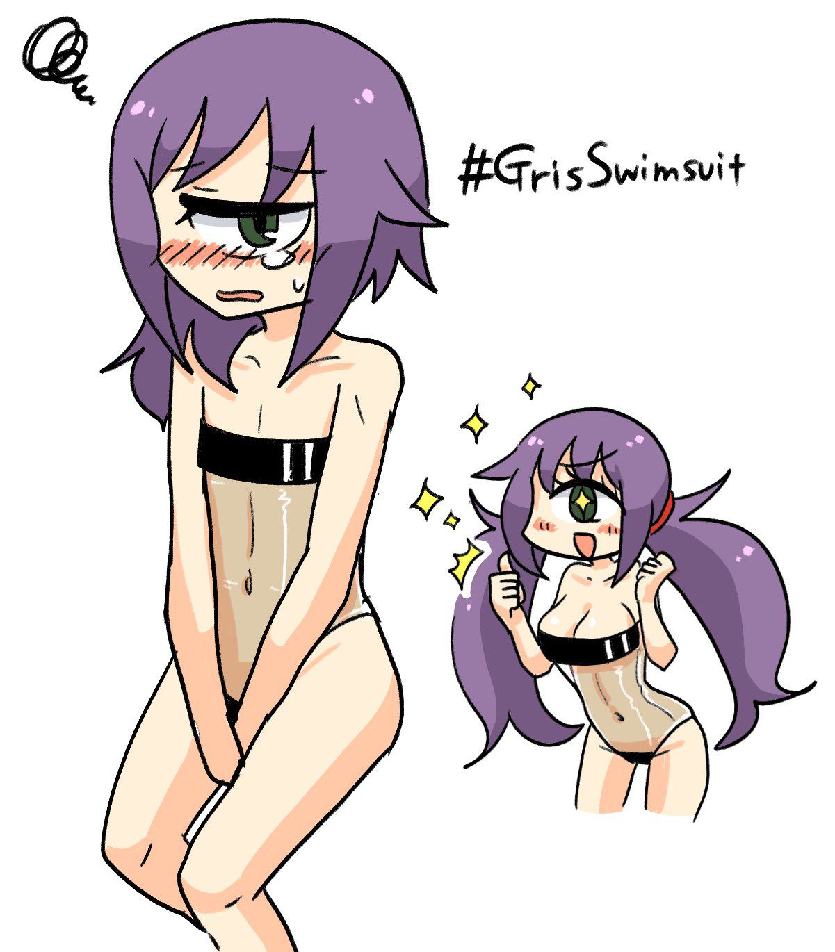 [various] #GrisSwimsuit - by VERTIGRIS (OC/various) 1420