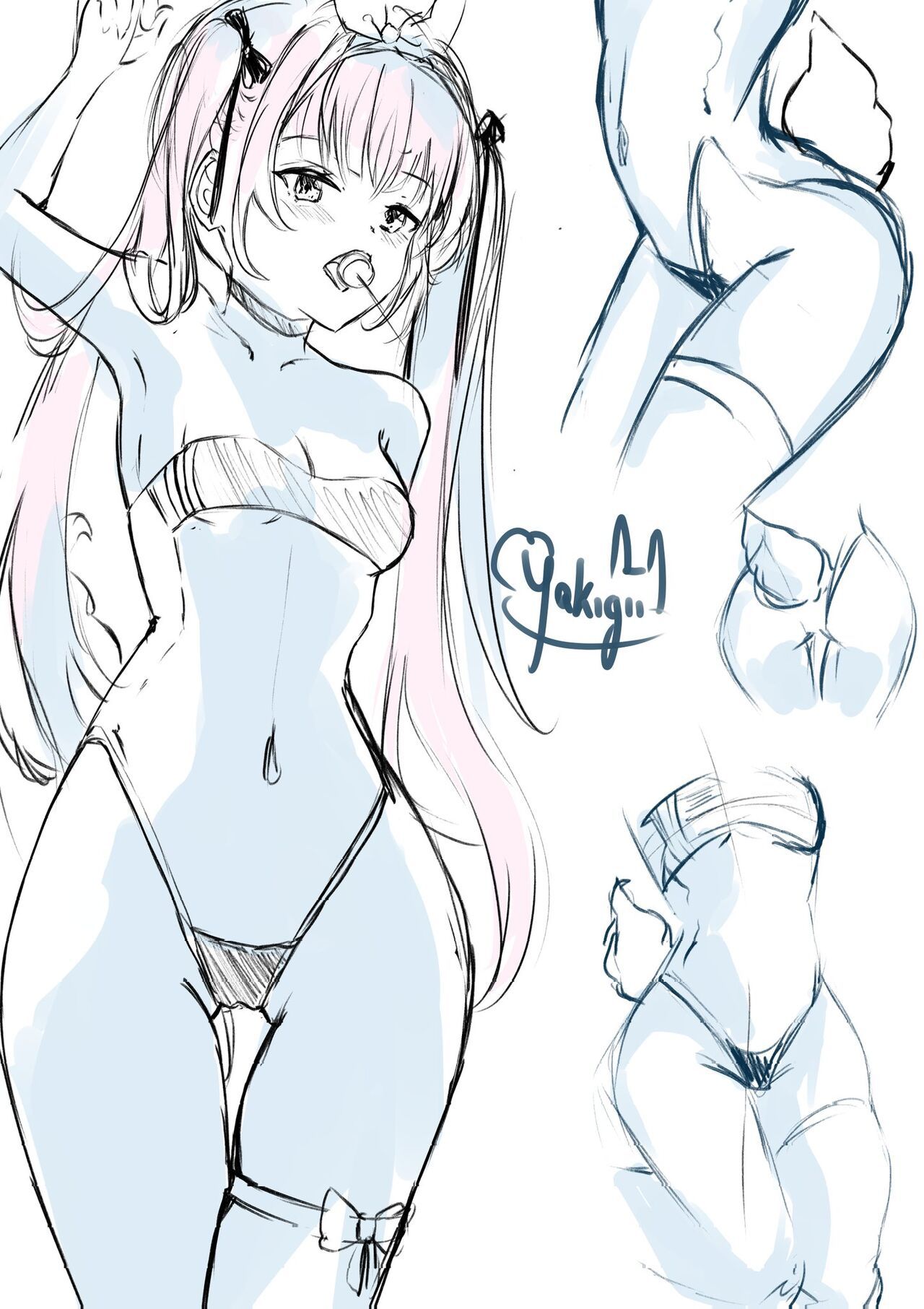 [various] #GrisSwimsuit - by VERTIGRIS (OC/various) 1464