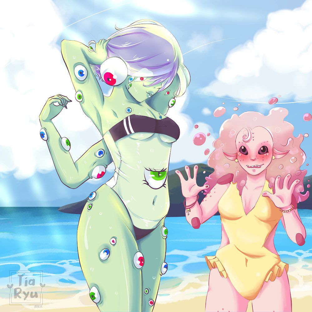 [various] #GrisSwimsuit - by VERTIGRIS (OC/various) 1526