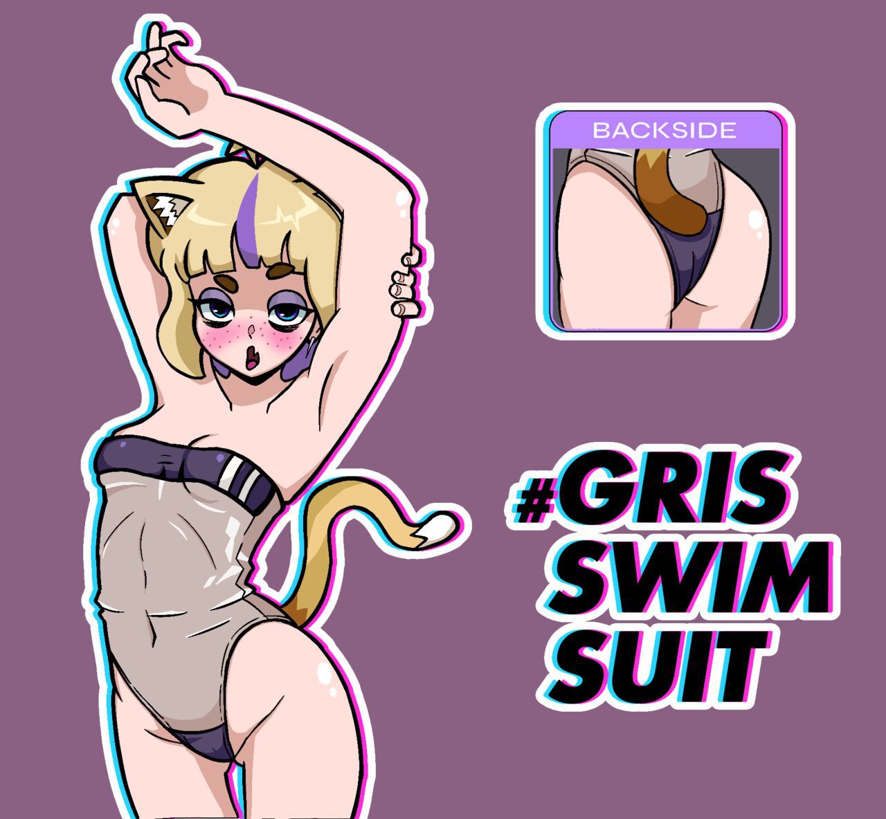 [various] #GrisSwimsuit - by VERTIGRIS (OC/various) 193